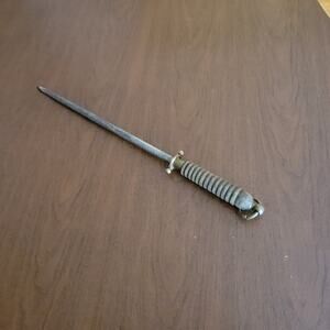 Antique 14" Steel J. A. HENCKELS Knife Sharpening Steel Rod Sharpener Rod